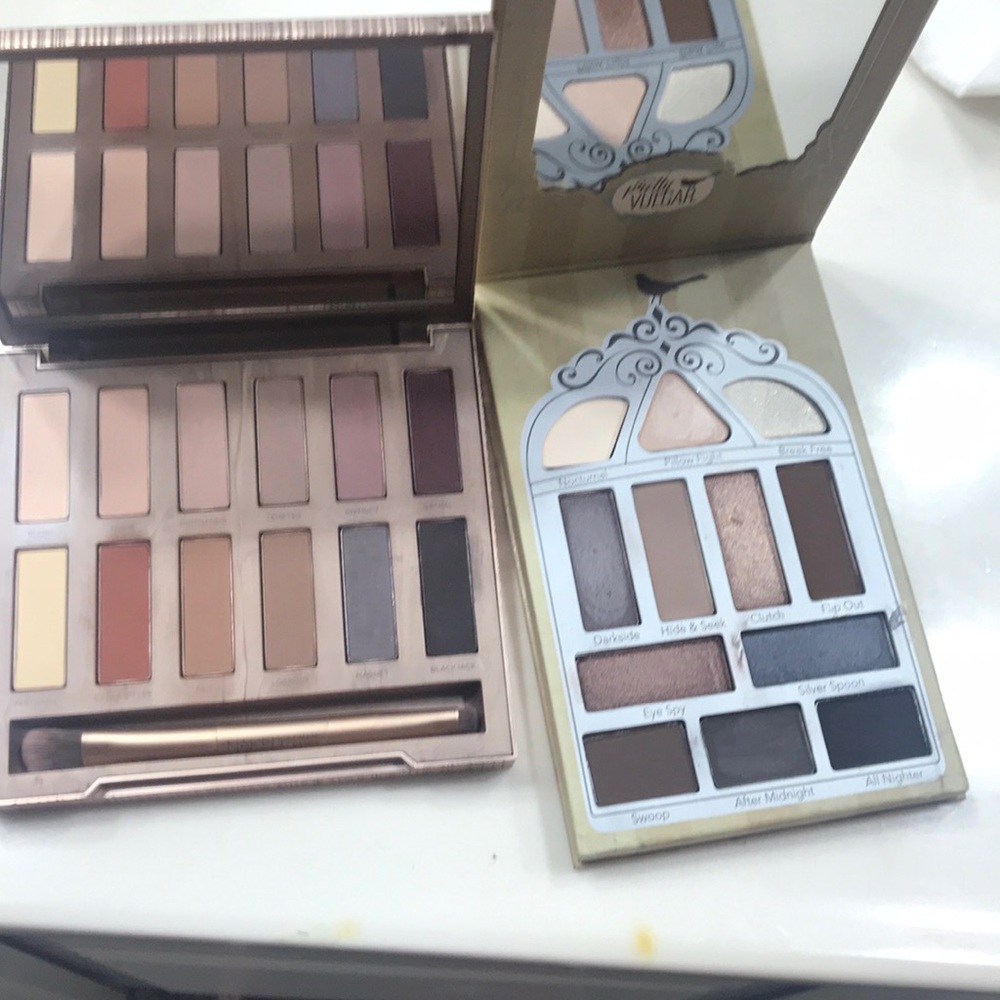 Urban decay and pretty vulgar